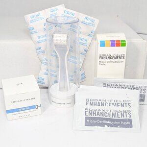Rodan + Fields Bundle Amp MD Roller Redefine AM Microdermabrasion Paste READ